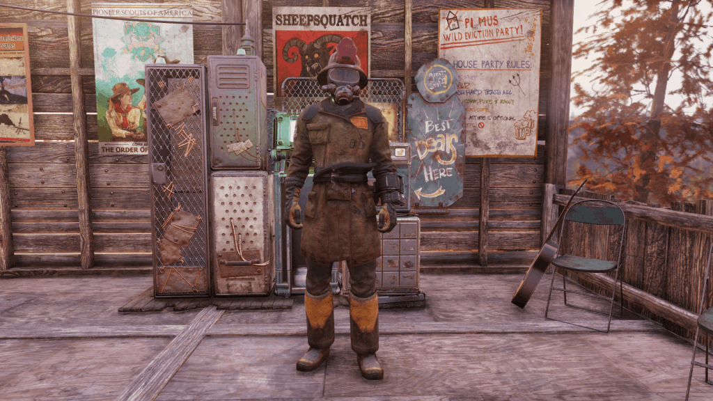 Pre-war Firefighter Outfit - Fallout 76 Mod download