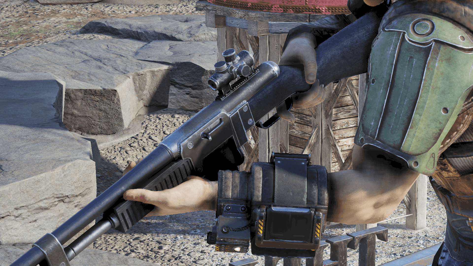 Fallout New Vegas Battle Rifle Mods