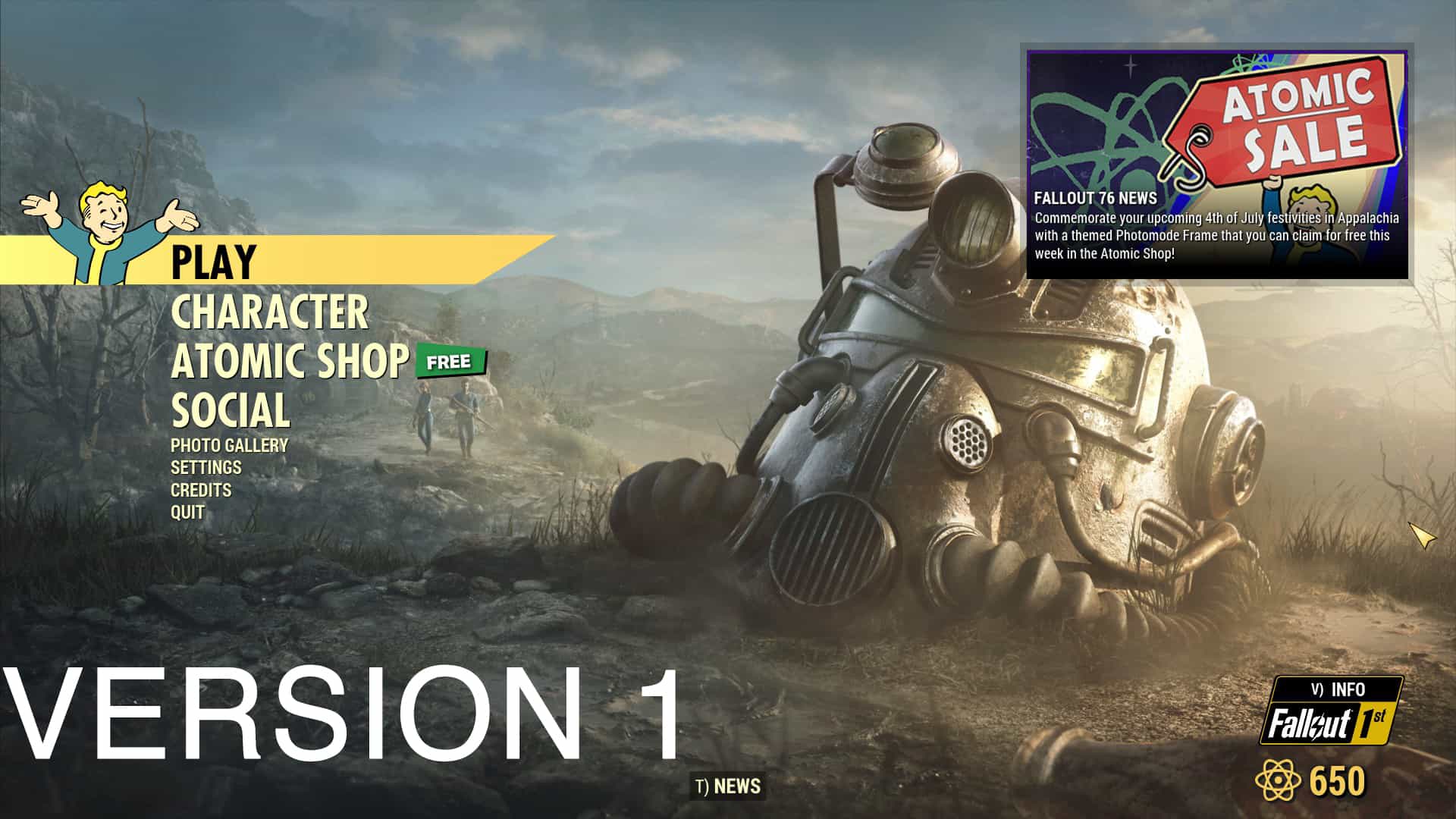 fallout 76 download starting over