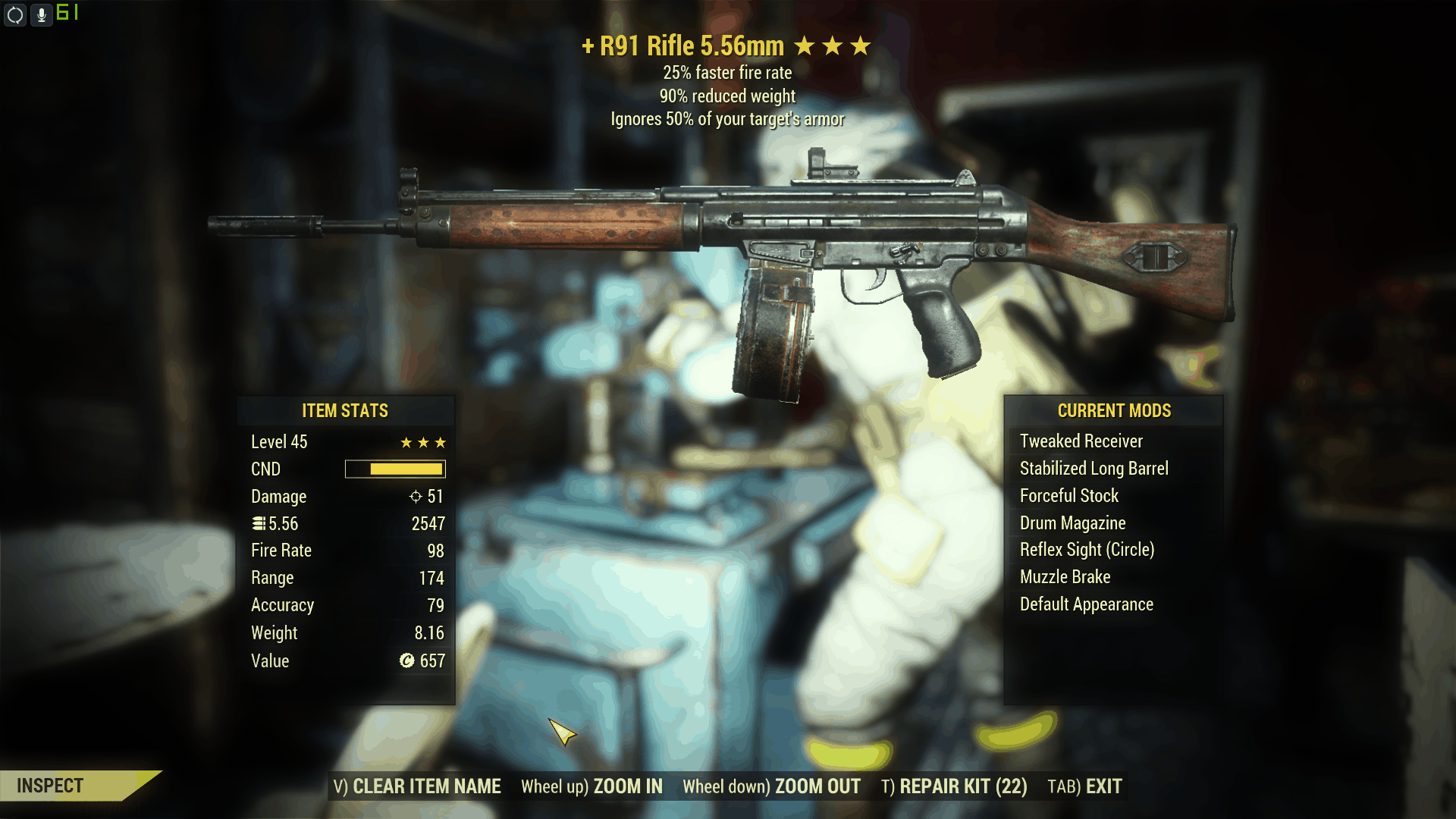 Fallout 4 handmade rifle фото 30