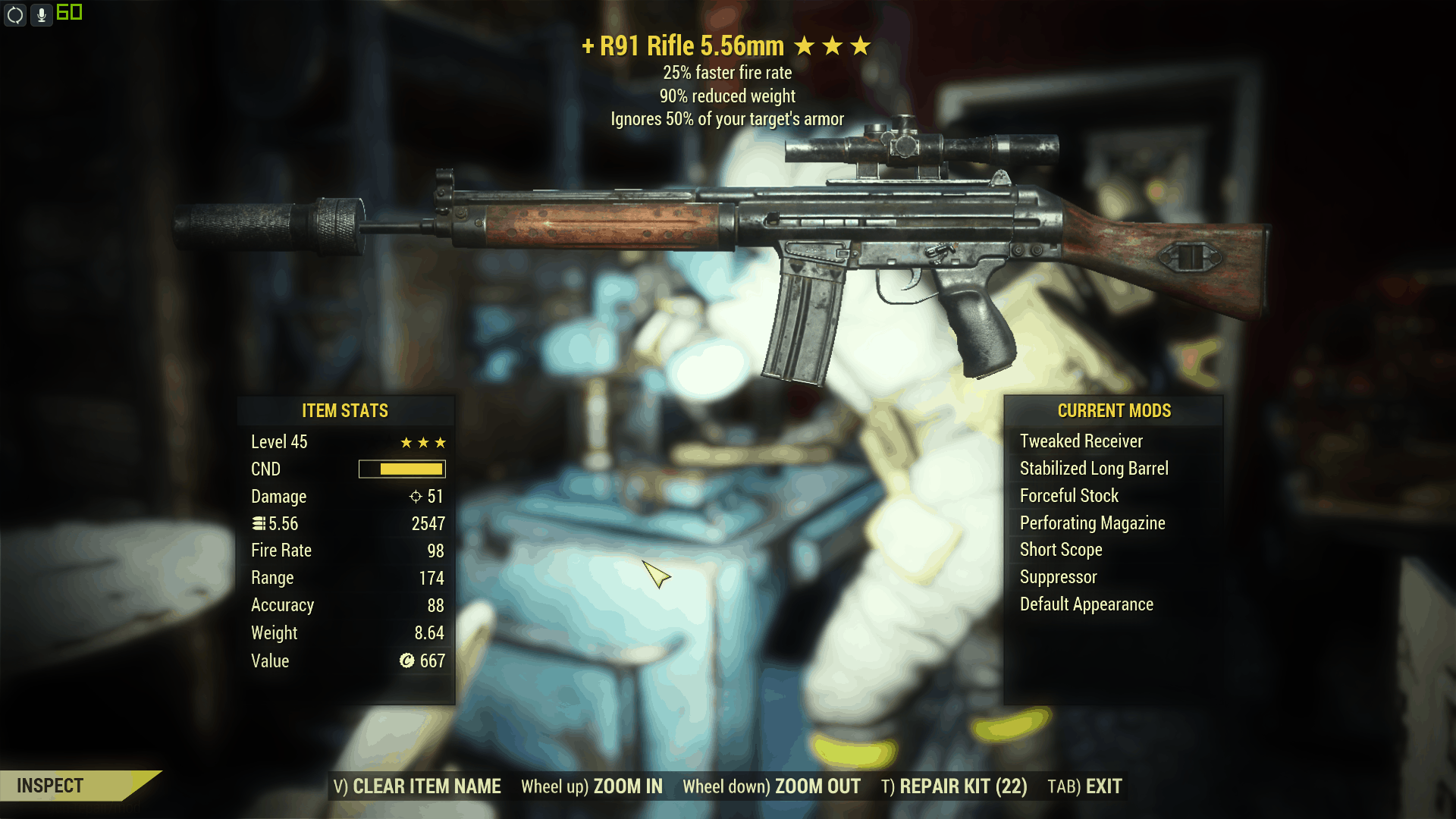 Fallout 4 r91 rifle фото 44