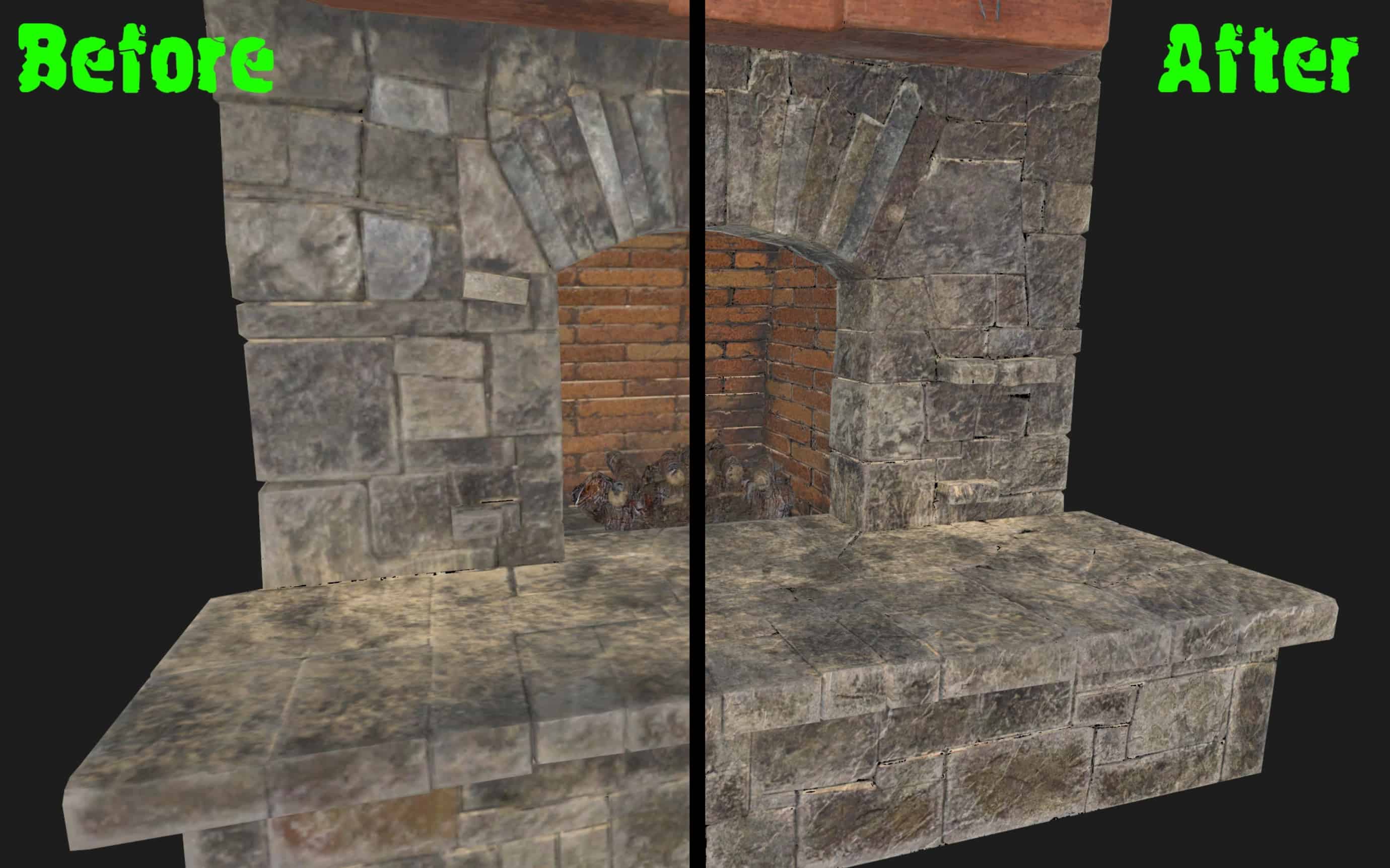 Fireplaces Retexture Bundle - Fallout 76 Mod download