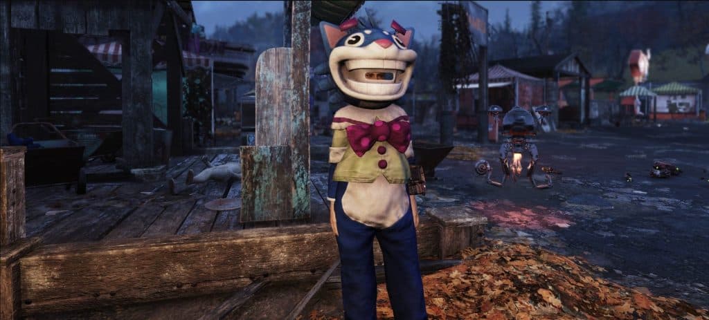 Clean Mr. Fuzzy Mascot Costume - Fallout 76 Mod download